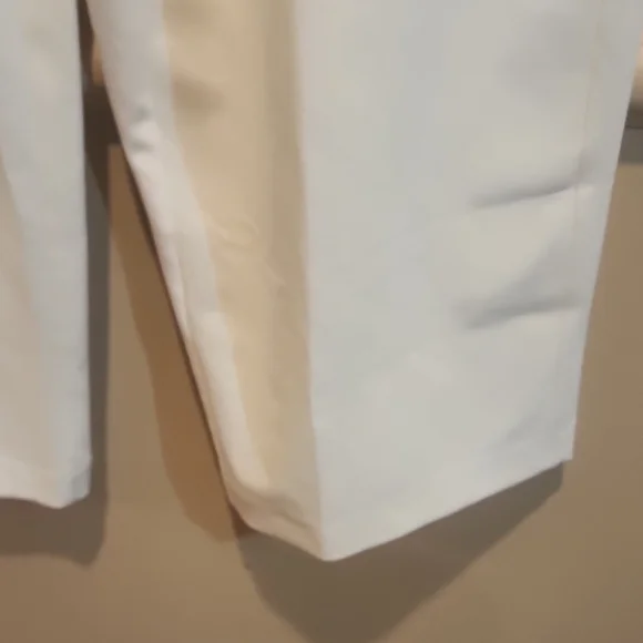 Athleta Women's Cream Wide Leg Pants - Picture 8 of 15